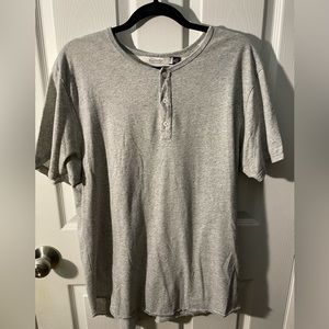 Kinetix Gray Cotton Shirt